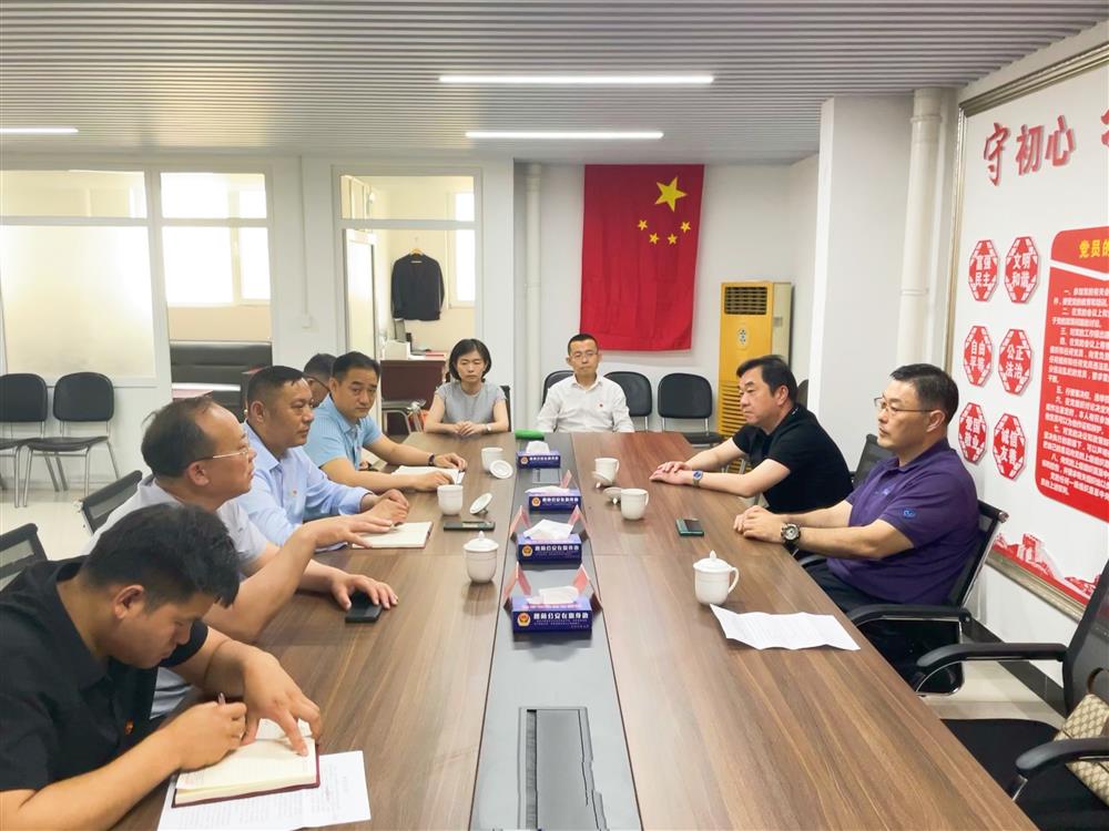 學(xué)黨史，辦實事 濟南產(chǎn)發(fā)集團到楚莊村黨支部走訪調(diào)研